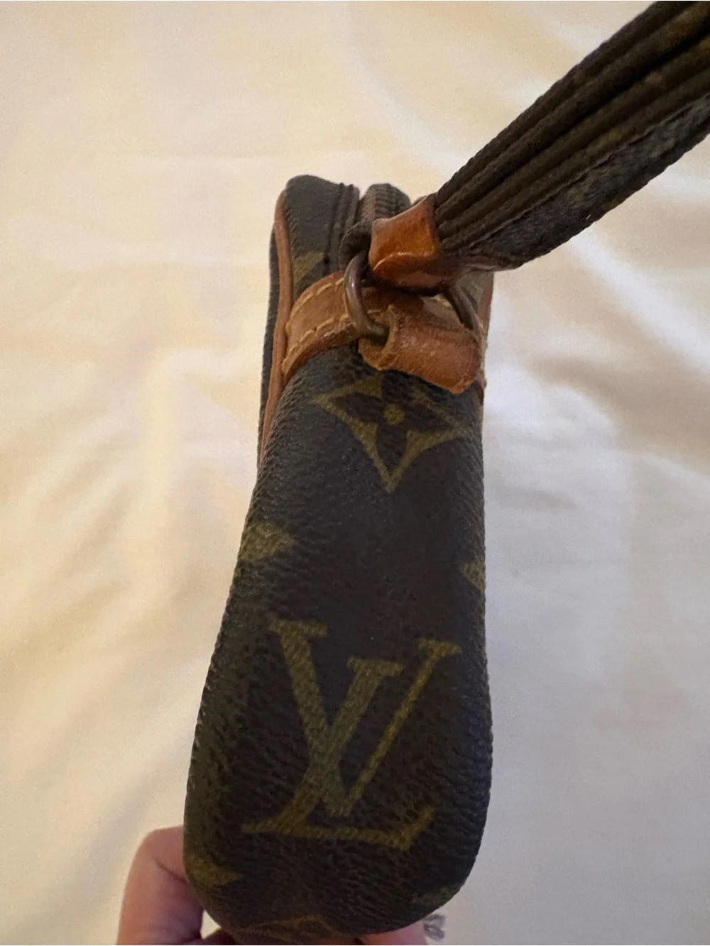 Authentic Louis Vuitton Monogram Marly Dragone PM Clutch Handbag
